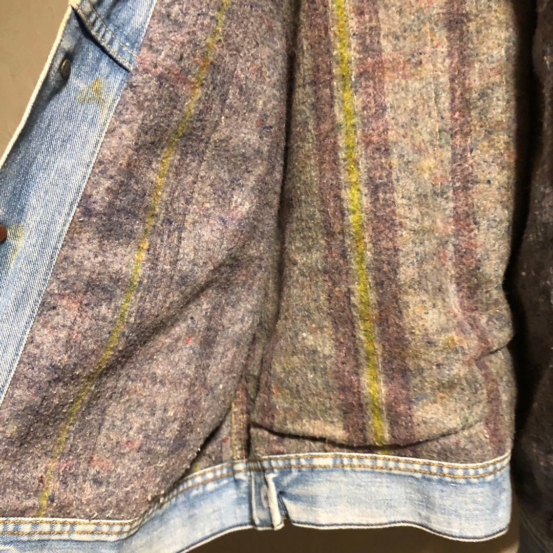 名作 70s 80s USA製 Lee STORM RIDER デニムジャケット