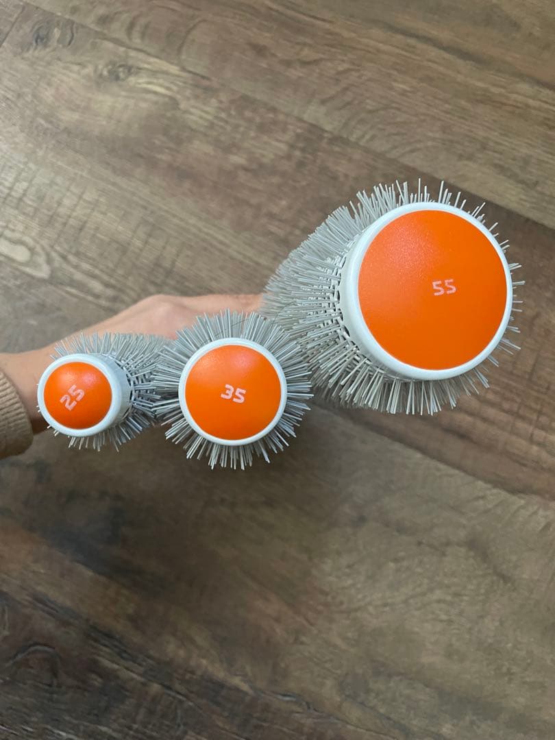 Moroccanoil ヘアブラシ ロールブラシ 3本セット