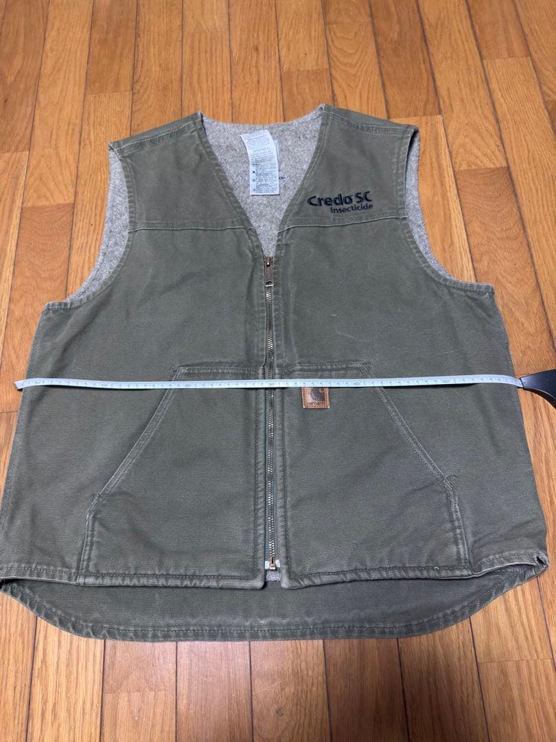 Carhartt オリーブグリーン ベスト