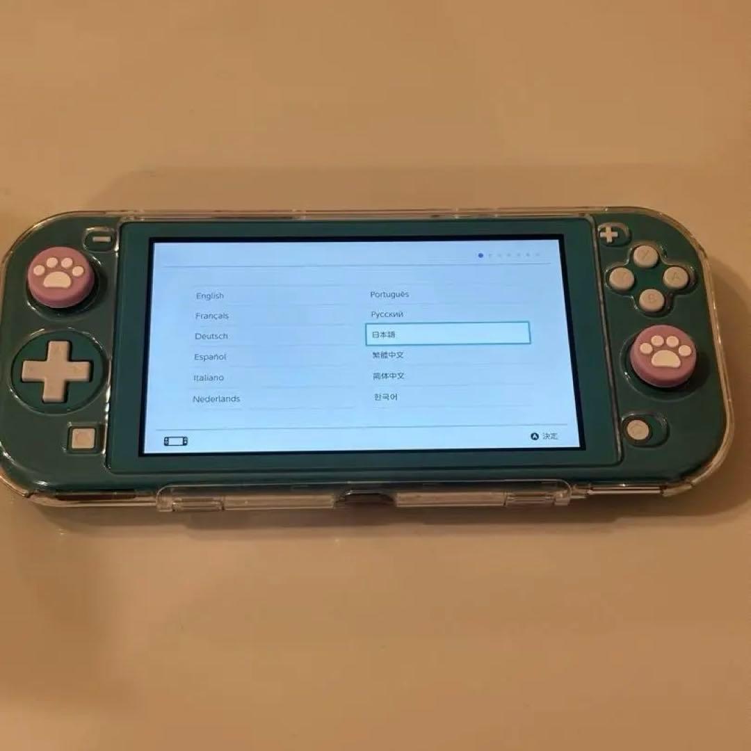 【美品】充電器つきNintendo Switch Lite ターコイズ