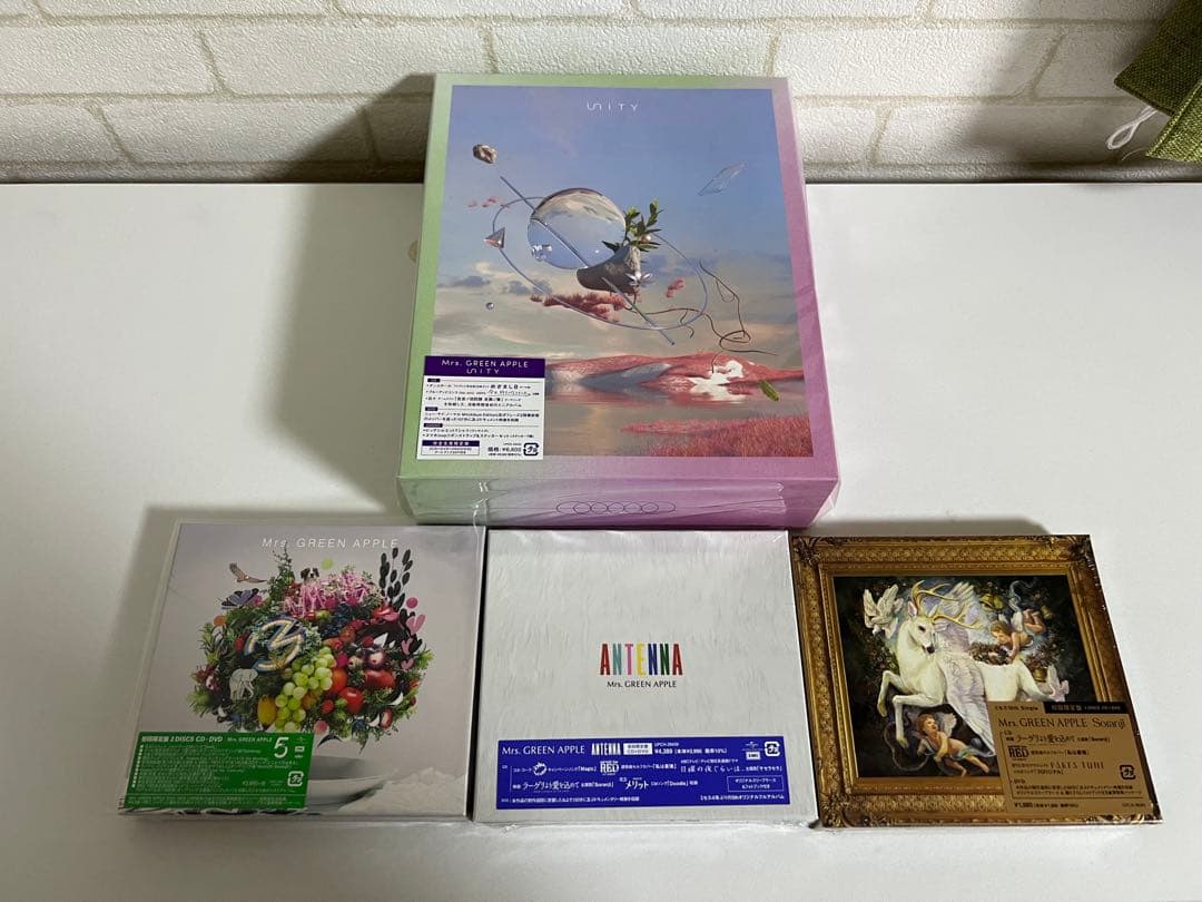 【初回限定・完全生産限定版】Mrs. GREEN APPLE アルバムセット