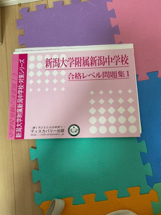 新潟大学附属中学校学校合格レベル問題集1〜15.H31年受験用