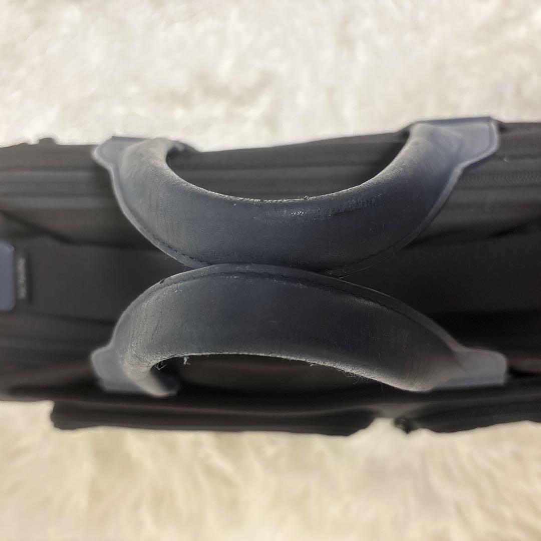 【希少美品】TUMI×EDIFICE 2WAYブリーフケース 廃盤　ネイビー