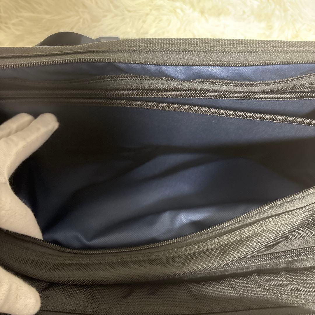 【希少美品】TUMI×EDIFICE 2WAYブリーフケース 廃盤　ネイビー