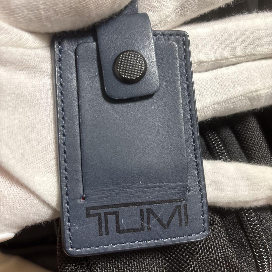 【希少美品】TUMI×EDIFICE 2WAYブリーフケース 廃盤　ネイビー