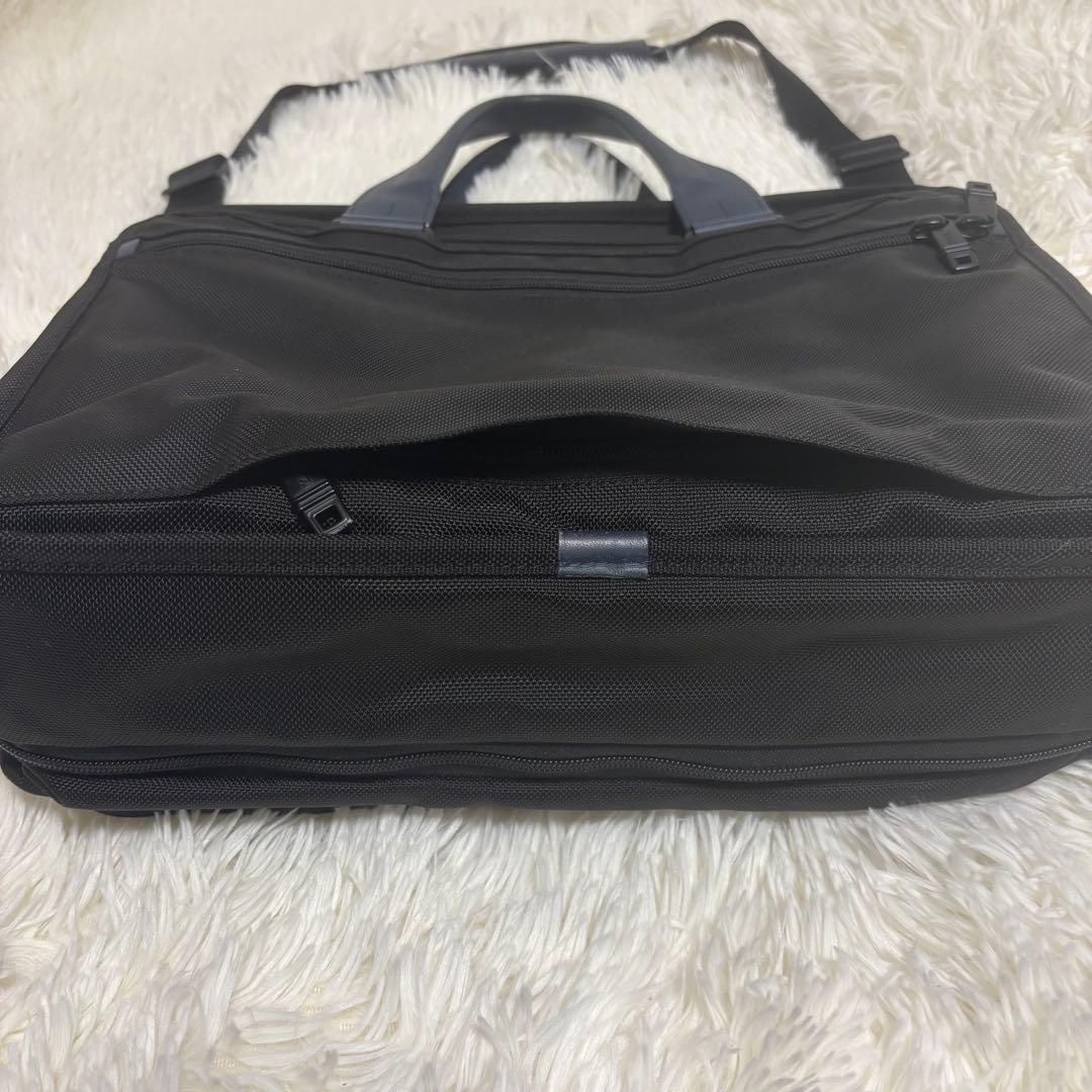 【希少美品】TUMI×EDIFICE 2WAYブリーフケース 廃盤　ネイビー