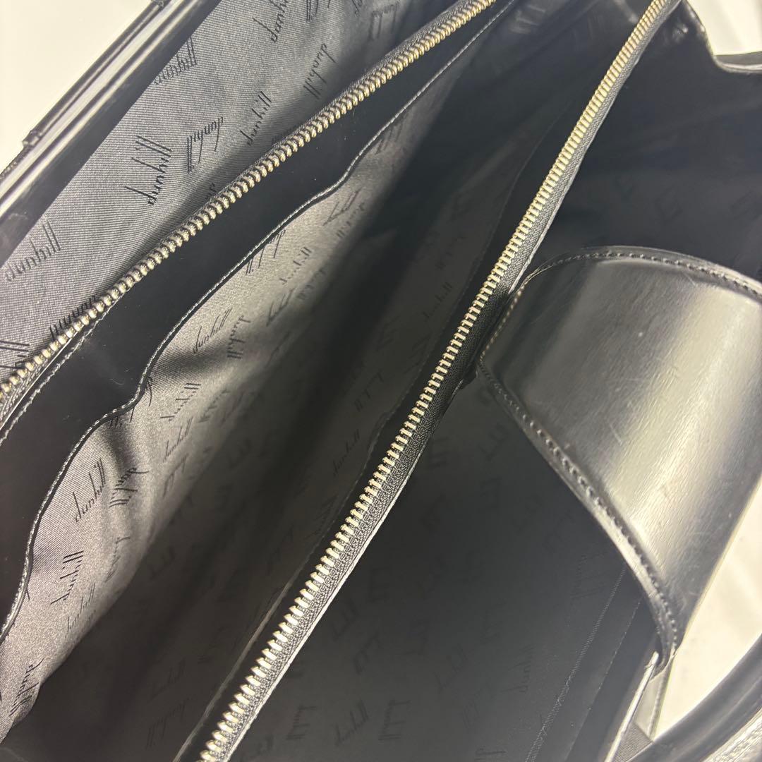 dunhill 　ビジネスバッグ 　ダレスバッグ 　ドクターズバッグ　ブラック