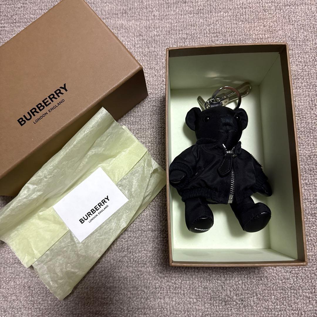 BURBERRY バーバリー ベア チャーム キーホルダー くま クマ MA1