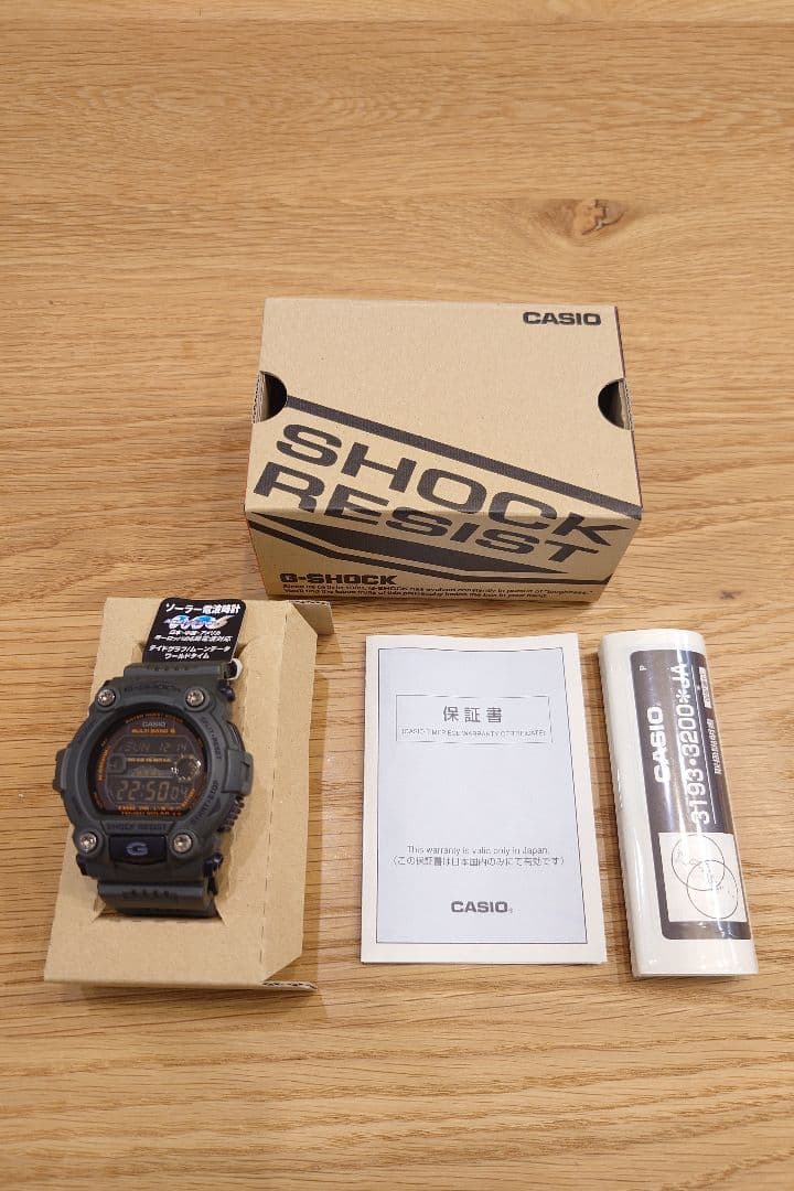 CASIO G-SHOCK ソーラー電波時計 GW-7900　アーミーグリーン
