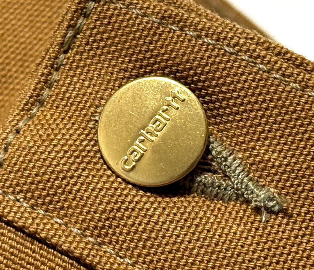 新品 カーハート 米国製 B01フィルムダック ダブルニー パンツ W34L32