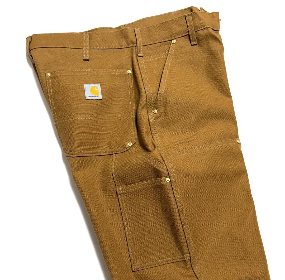 新品 カーハート 米国製 B01フィルムダック ダブルニー パンツ W34L32