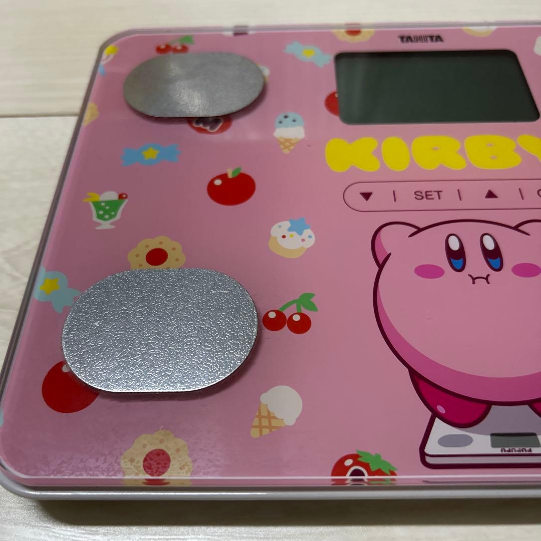 星のカービィ TANITA 体組成計 体重計