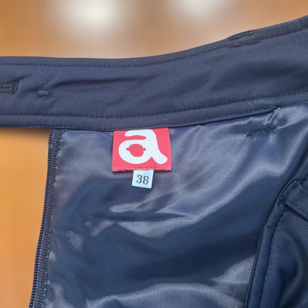 ネイビーフード付き　中綿　ダウン セットアップ　Mサイズ