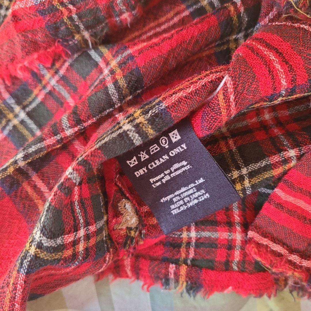 【美品】45rpm ◡̈ シャツ　タータンチェック