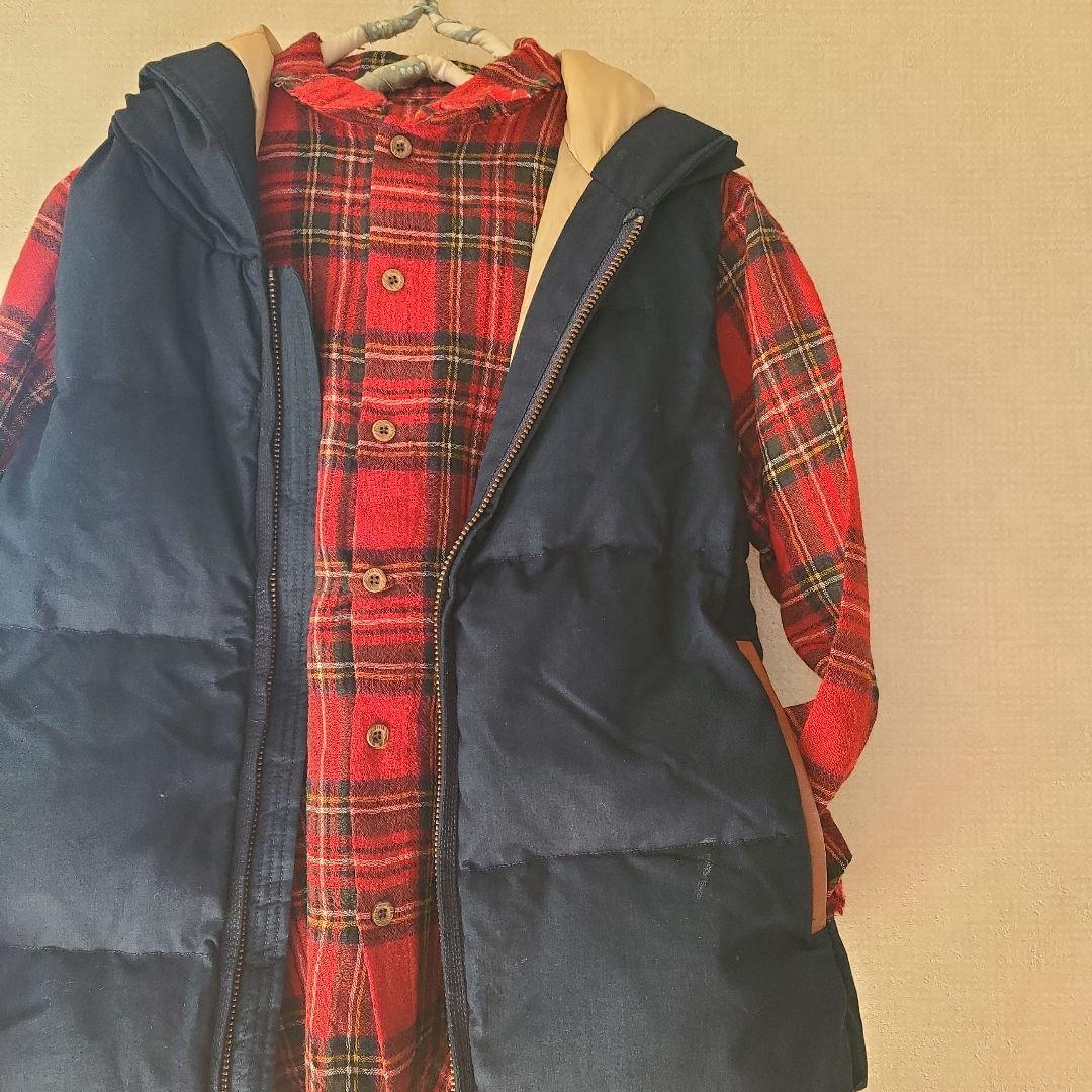 【美品】45rpm ◡̈ シャツ　タータンチェック