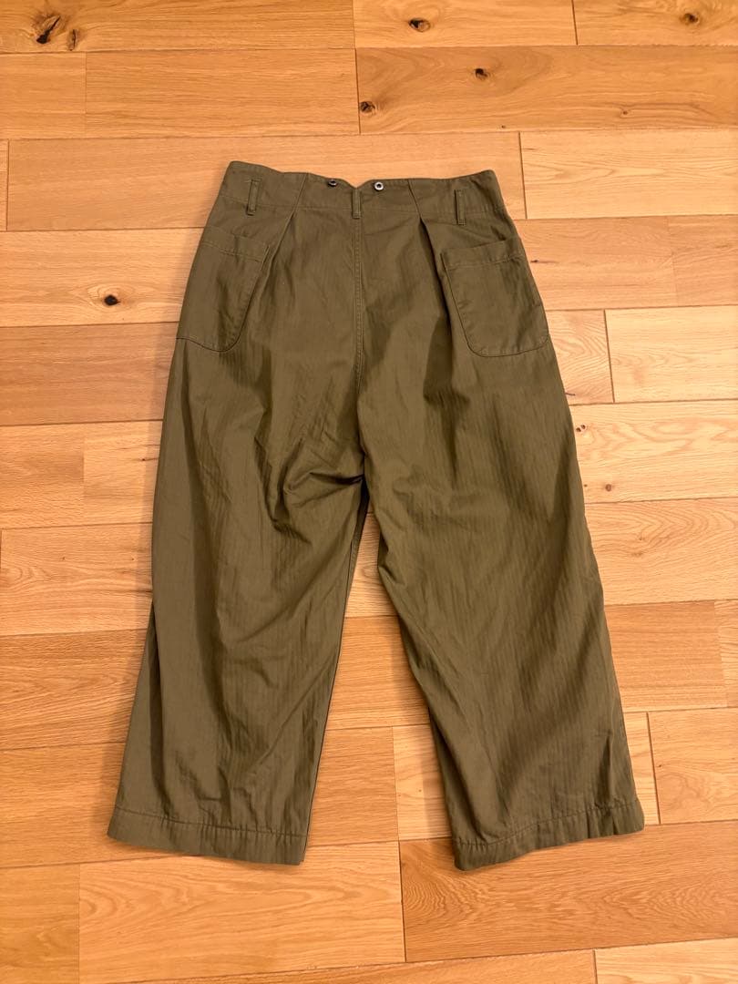 グランク　25AW HB work pants khaki Gurank