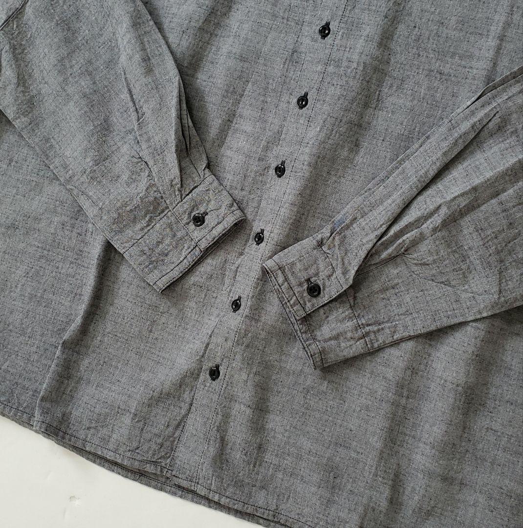 新品✨ナチュラルランドリー コードシャンブレー ランドスケープシャツ