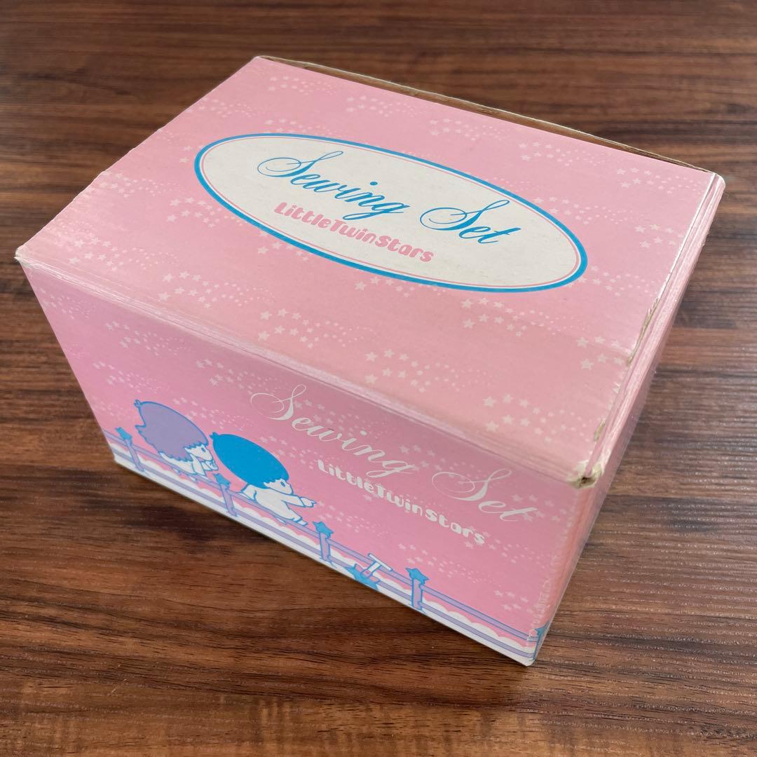 キキララ リトルツインスターズ　ソーイングセット　裁縫箱　1976年　サンリオ