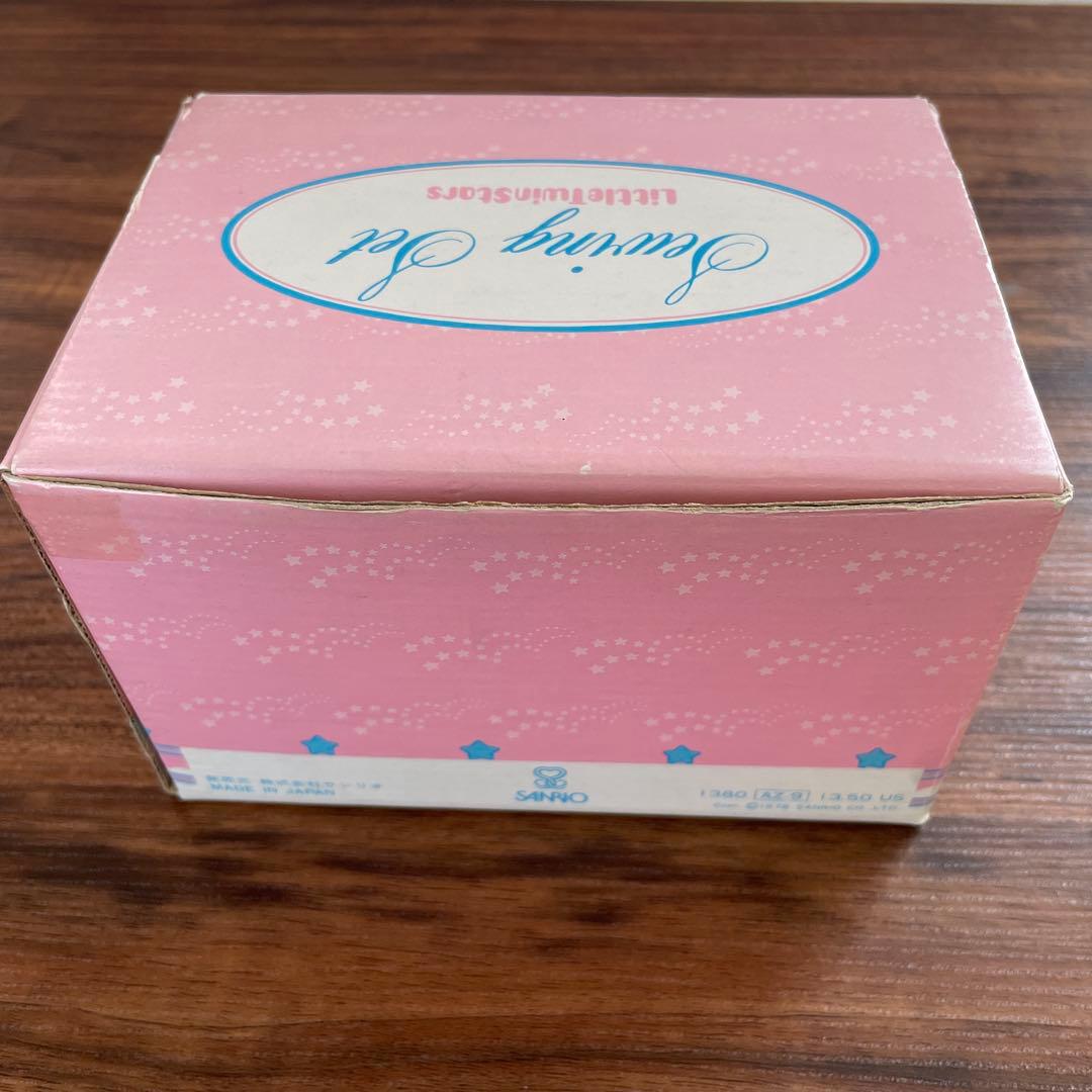 キキララ リトルツインスターズ　ソーイングセット　裁縫箱　1976年　サンリオ