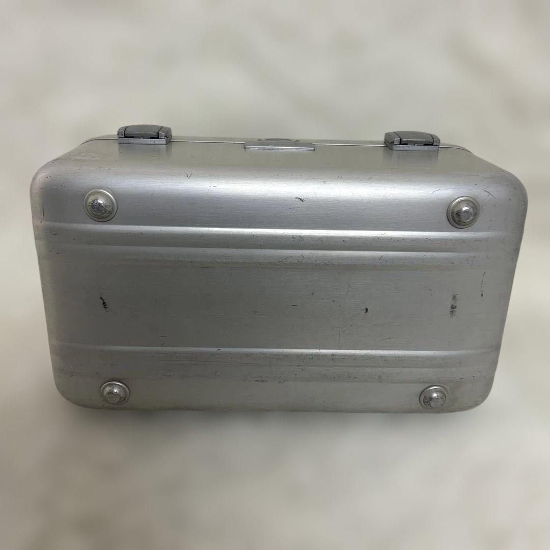 【希少品】ゼロハリーバートン　トランク　メイクボックス　シルバー