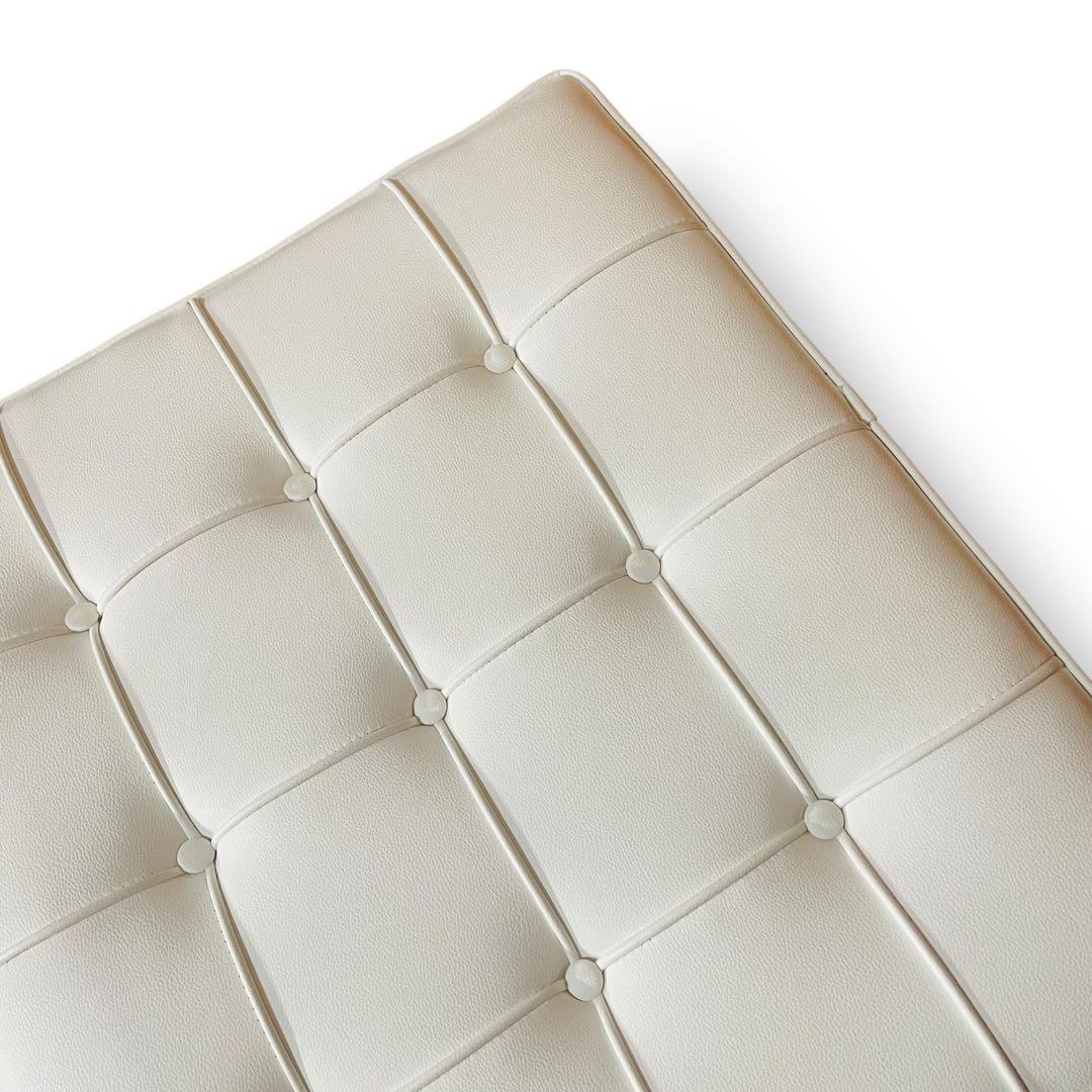 超美品 バルセロナチェア　リプロダクト ソファチェア オットマン付き 1人用