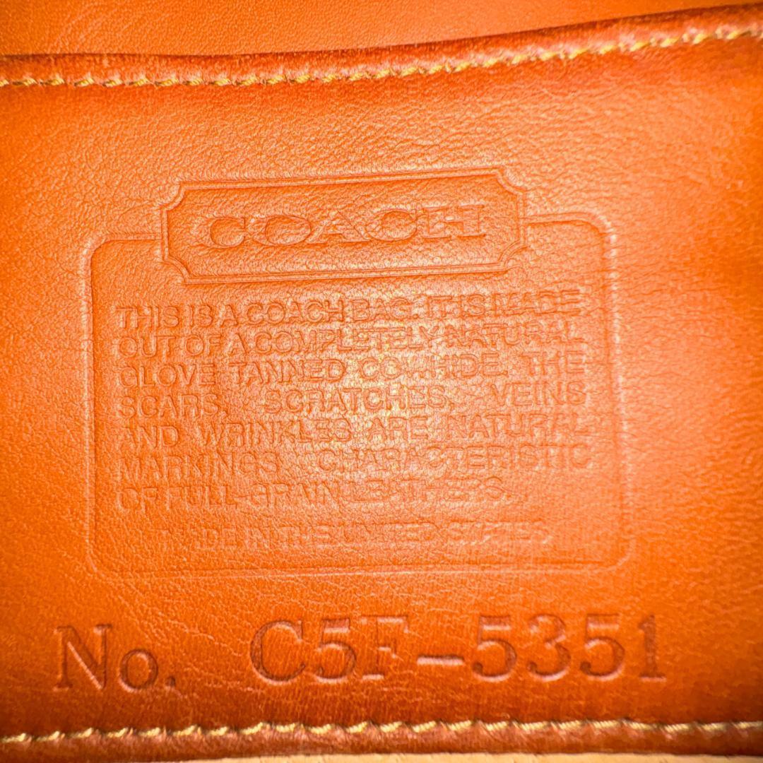 あっこ　　　　　COACH オールレザー ブリーフケース ビジネスバッグ