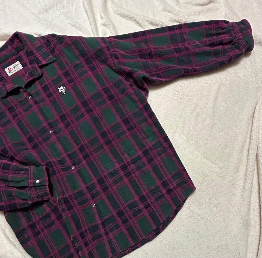 【希少】HYSTERIC GLAMOUR チェックジャケット パープル