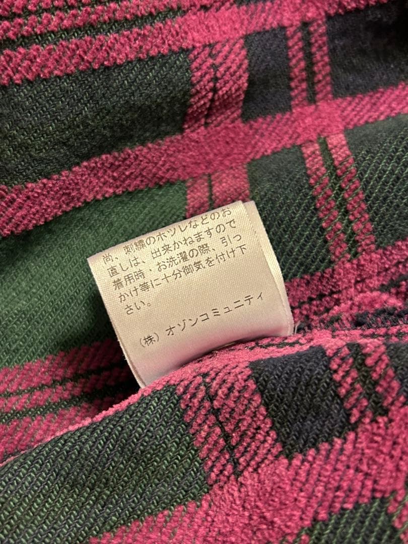 【希少】HYSTERIC GLAMOUR チェックジャケット パープル