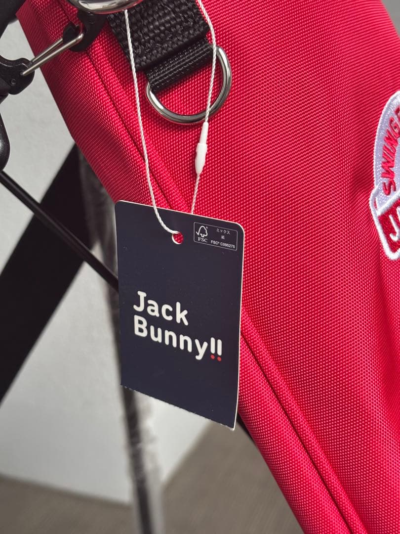 【新品】JACK BUNNY!! スタンドバッグ ゴルフバッグ クラブケース