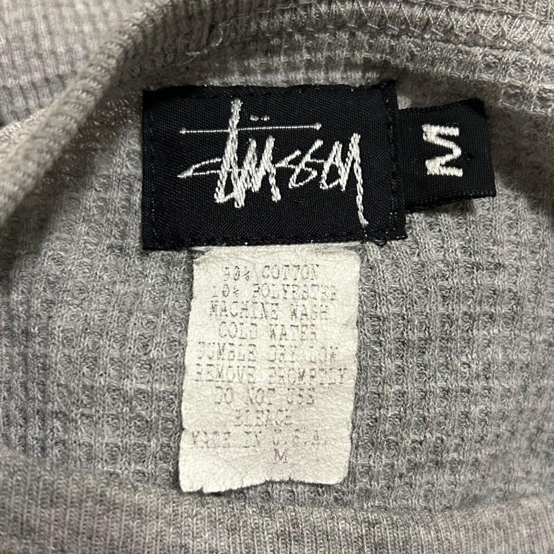 80s - 90s OLD STUSSY SSリンクロゴサーマルロンT tシャツ