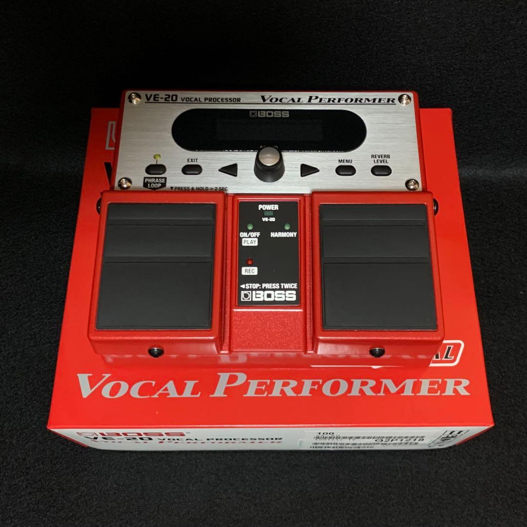 BOSS VE-20 ボーカルプロセッサー（ボーカルパフォーマー）ユーザー未登録