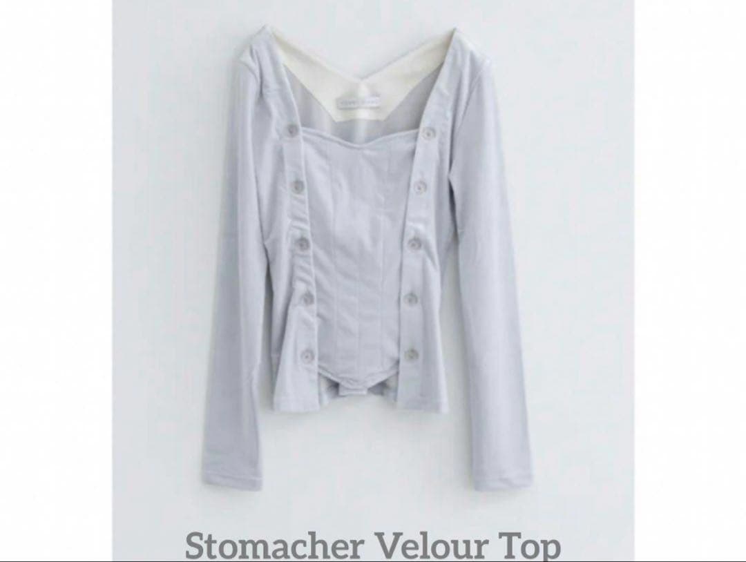 Stomacher Velour Top Yohei Ohno ストマッカー