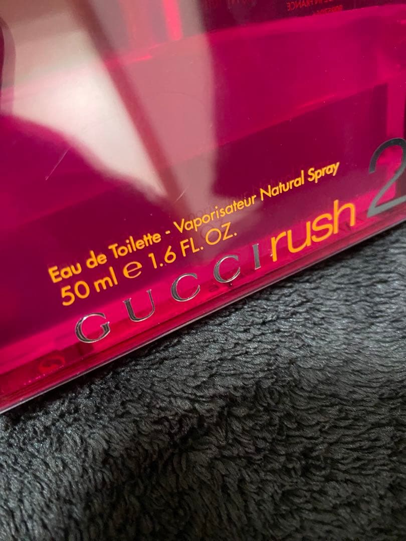 GUCCI rush2 香水　廃盤　希少　50ml　残7割　グッチ　ラッシュ2