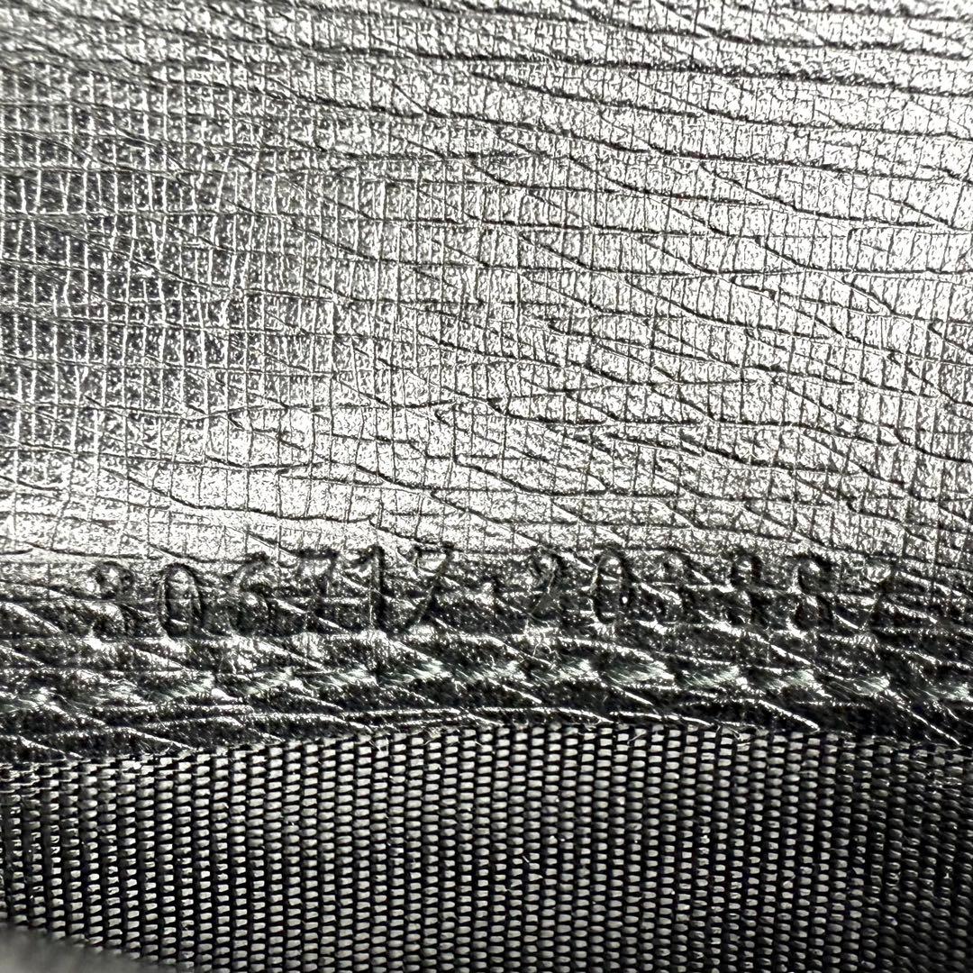 グッチ インターロッキングG カードケース 名刺入れ レザー ブラック