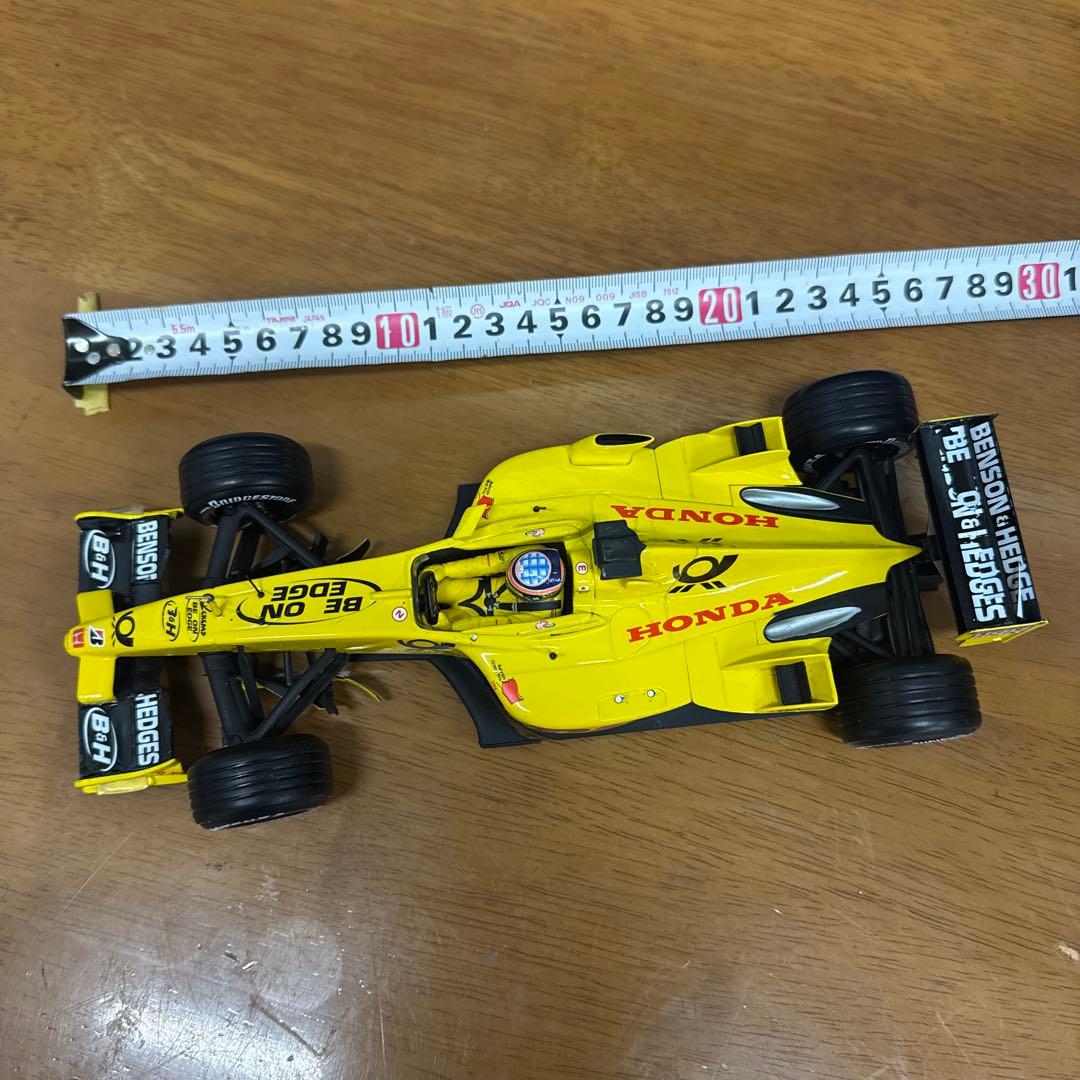 ミニカー Hotweels F1 Jordan ej12 2002
