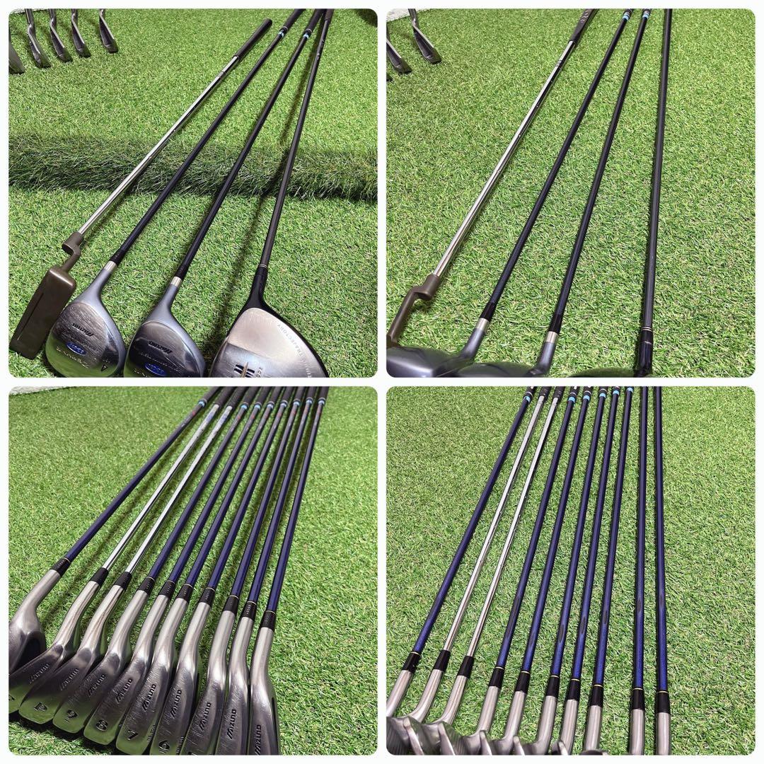 これからゴルフを始める方にオススメ ミズノ他 メンズゴルフクラブ豪華14本セット