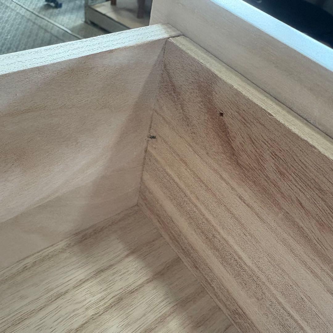 訳あり品！【112】フレンチ調ホワイトチェスト三段四つ引き木製収納家具姫系タンス