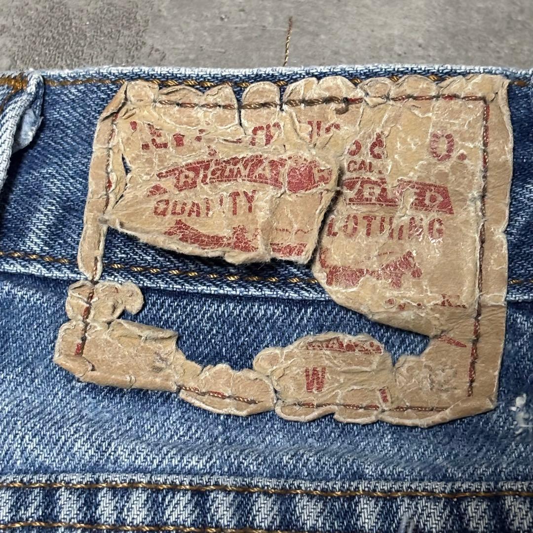 【極上の色落ち】 00s リーバイス 517 ブーツカット メキシコ製 W34