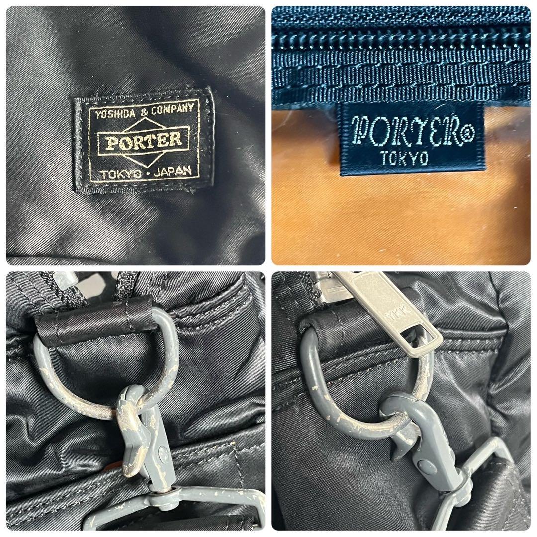 【極美品✨】PORTER ポーター タンカー オーバーナイト 2way 2層式