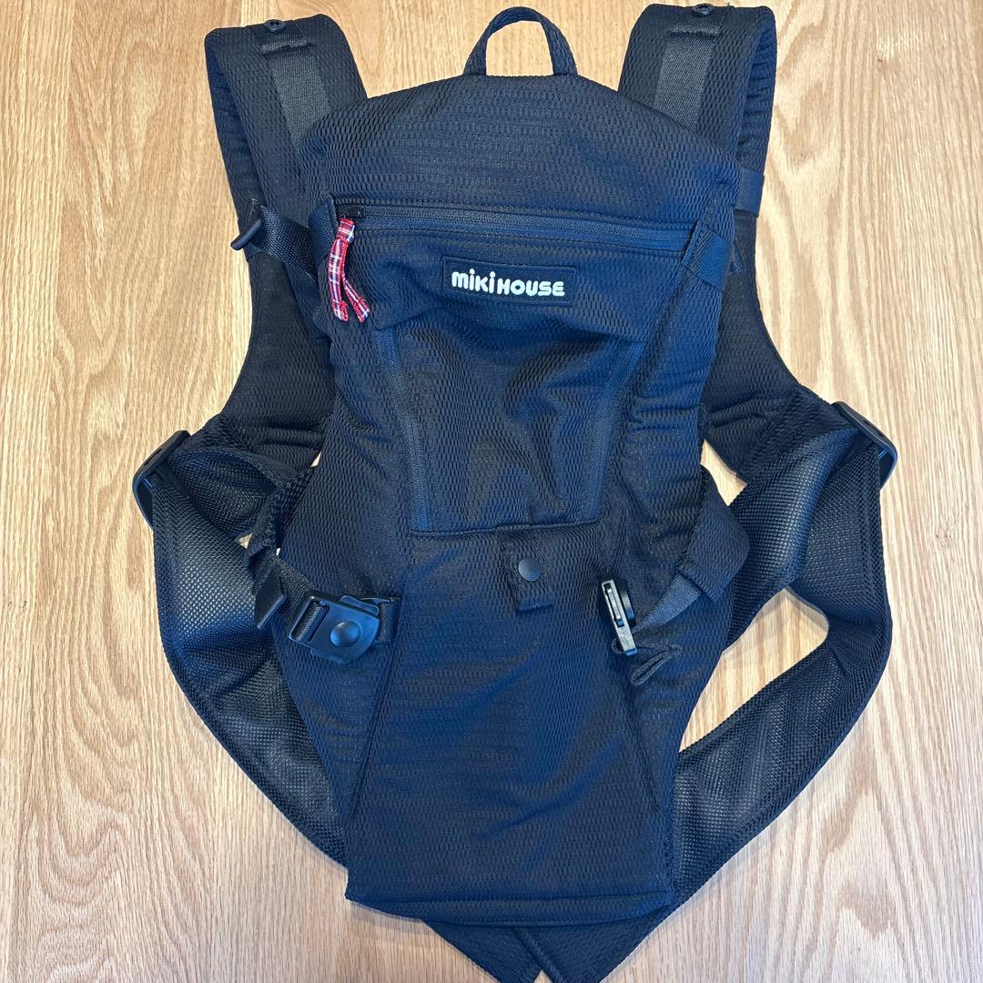 【極美品】miki HOUSE ファーストベビーキャリア