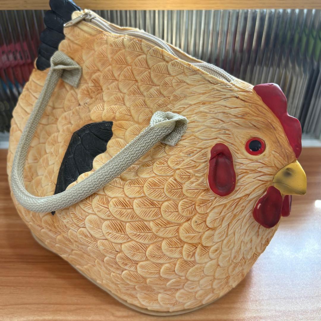 vintage ビンテージ　チキンバッグ　chicken bag にわとりバッグ