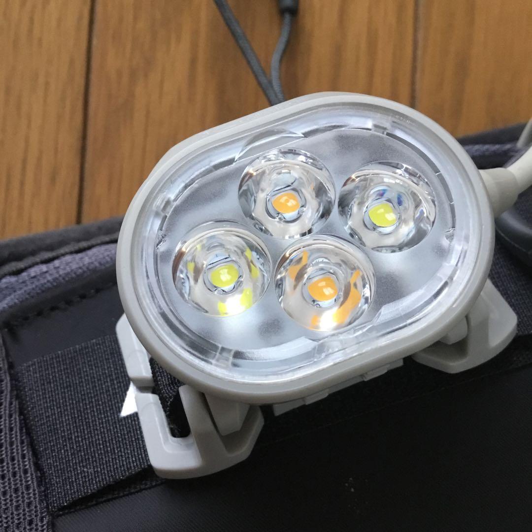 美品　Milestone　USB充電式 LEDライト ウエストポーチ