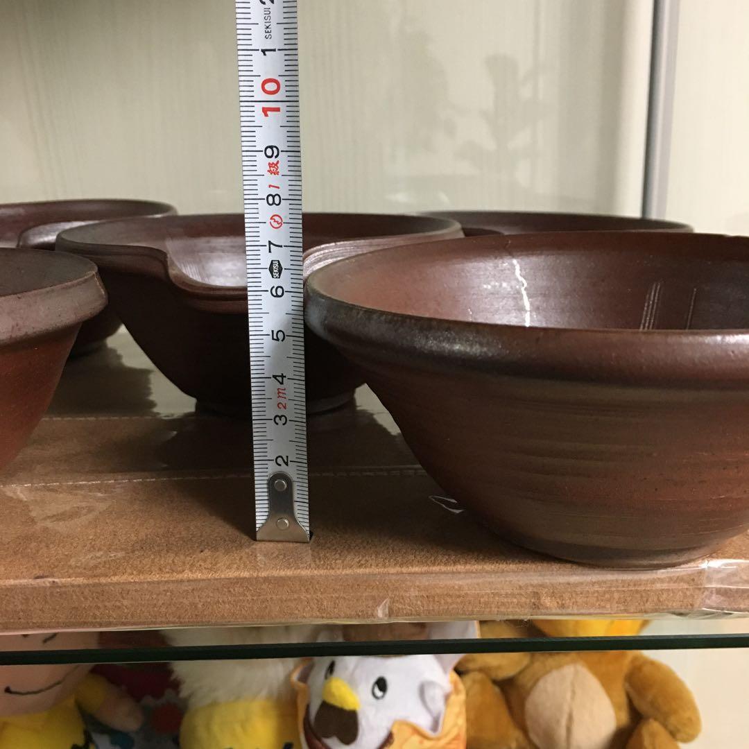 備前焼　片口鉢　すり鉢　摺鉢　小鉢　向付　5客セット