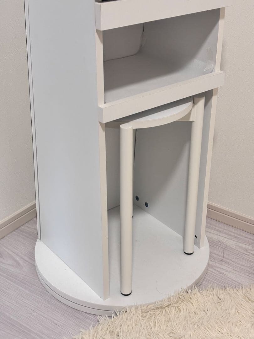 ホワイトドレッサー・鏡台