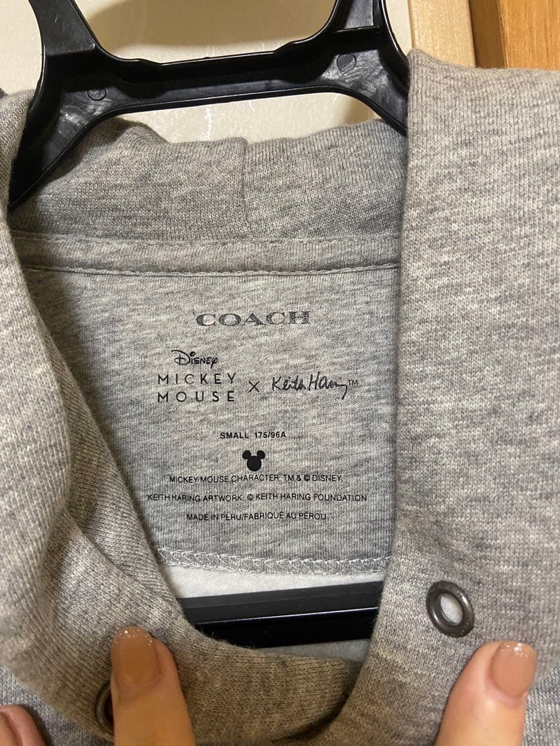 COACH Mickey Mouse x Keith Haring パーカー S