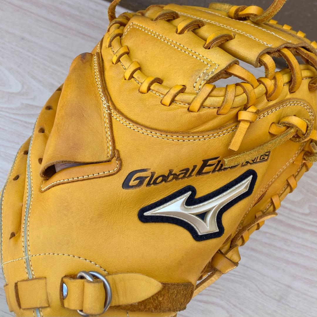 ミズノグローバルエリートRG 少年軟式用キャッチャーミット