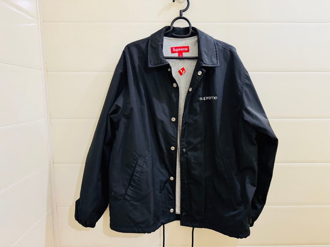 Supreme Nyc Coaches Jacket Black Sサイズ