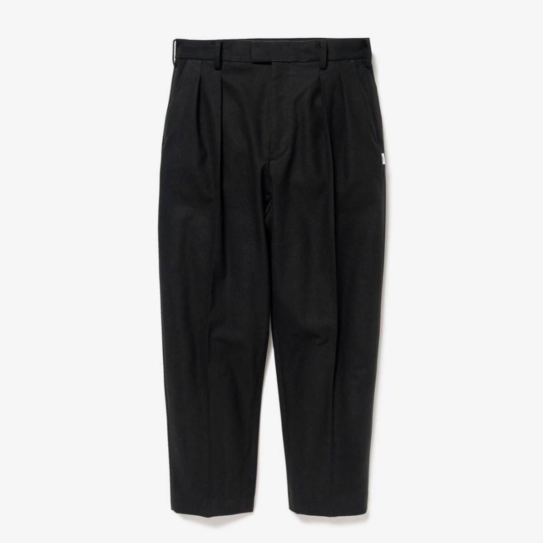 25AW WTAPS 252TQDT-PTM01 スラックス 03 BLACK