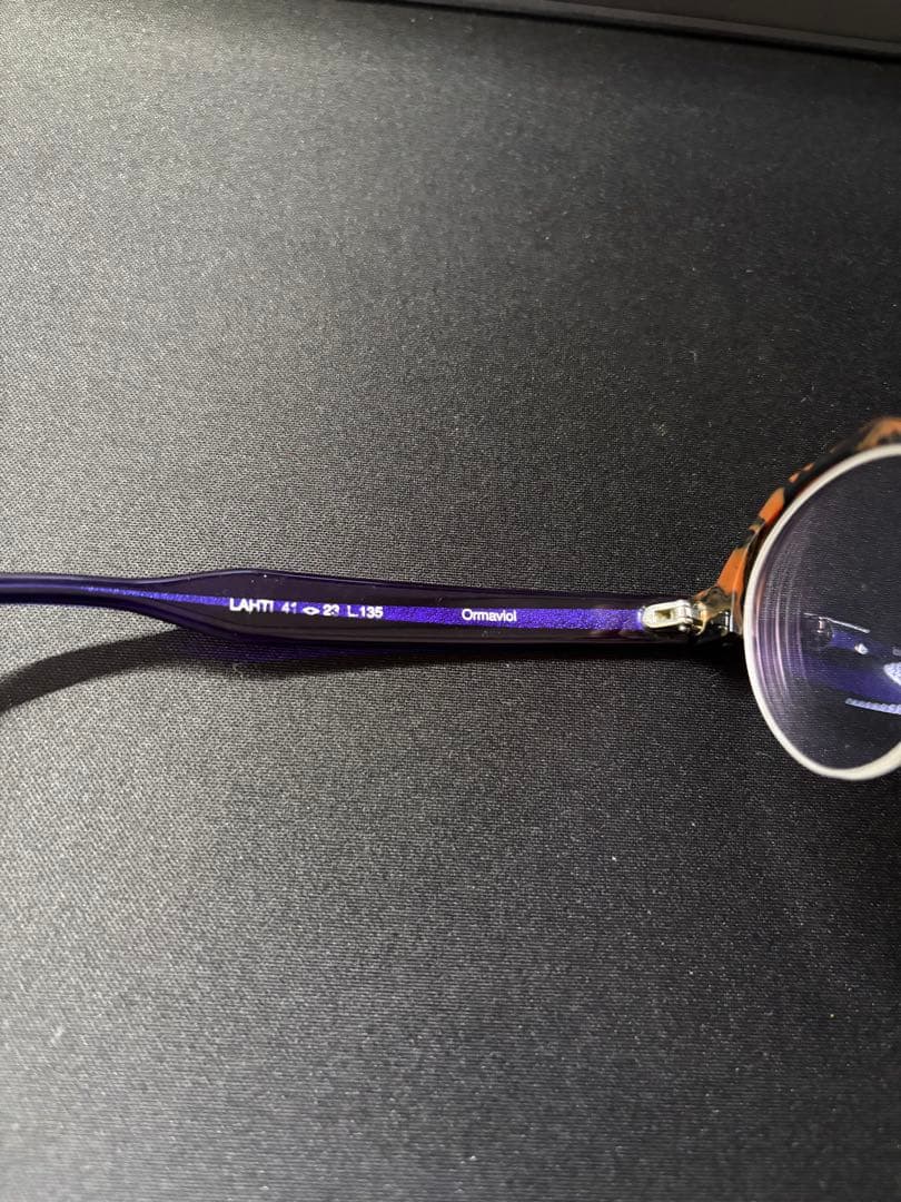 TRACTION PRODUCTIONS メガネフレーム LAHTI ハーフリム