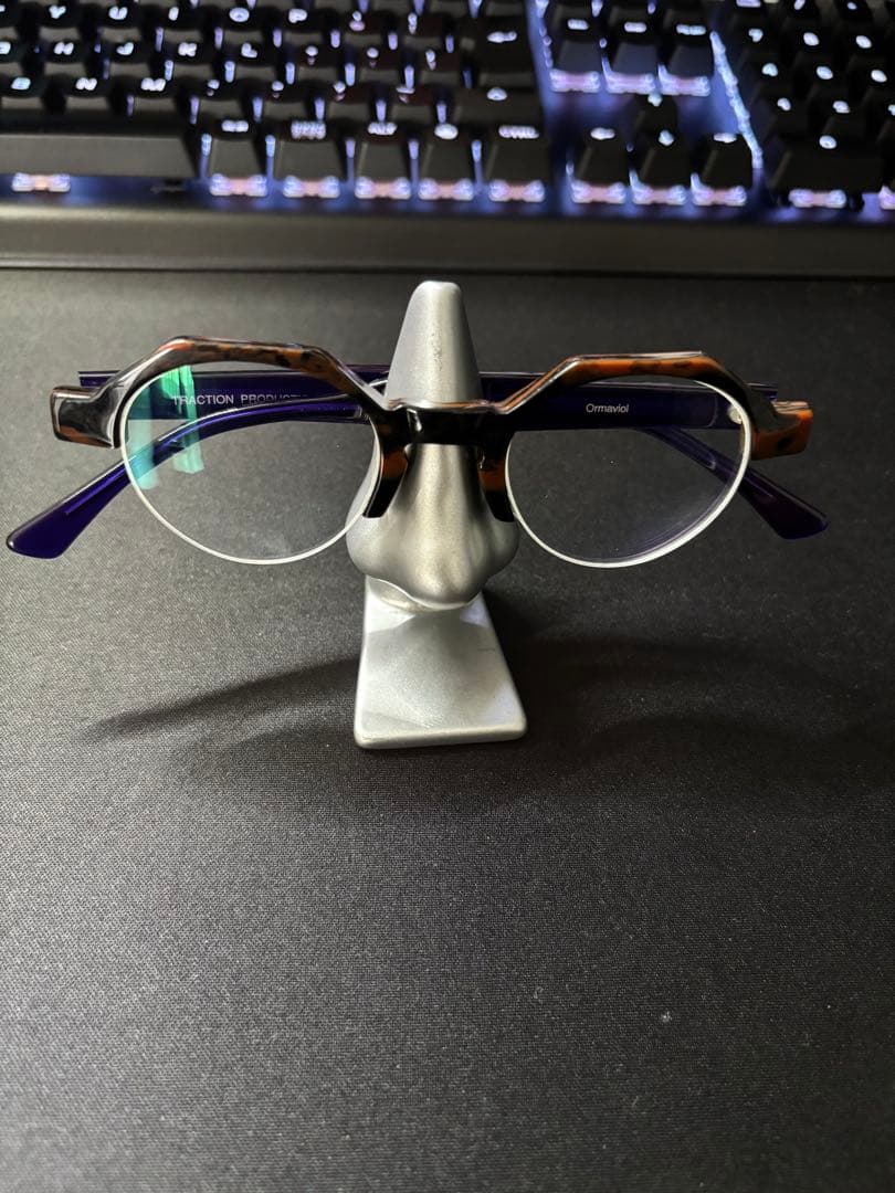 TRACTION PRODUCTIONS メガネフレーム LAHTI ハーフリム